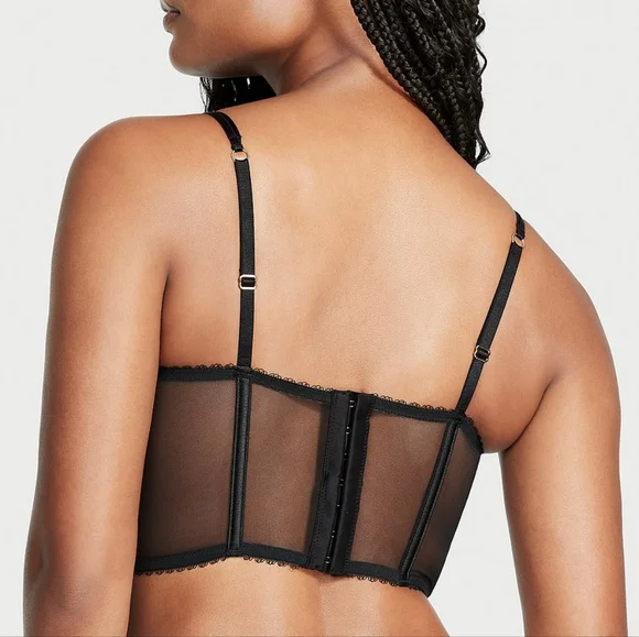 Very Sexy floral embroidery corset top - Picture 4 of 6